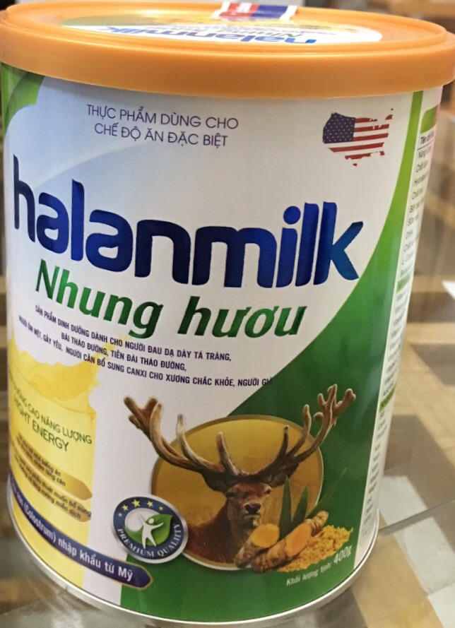 Sữa Halanmilk nhung hươu 400g