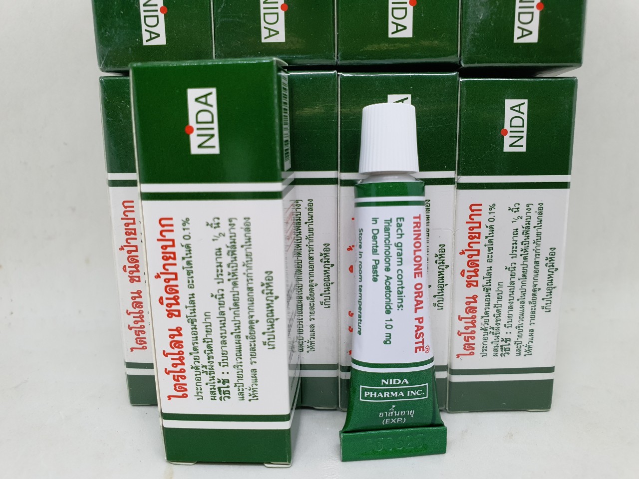[HCM]Kem Bôi Nhiệt Miệng Trinolone Oral Paste Chính Hãng Thai Lan 5 gam