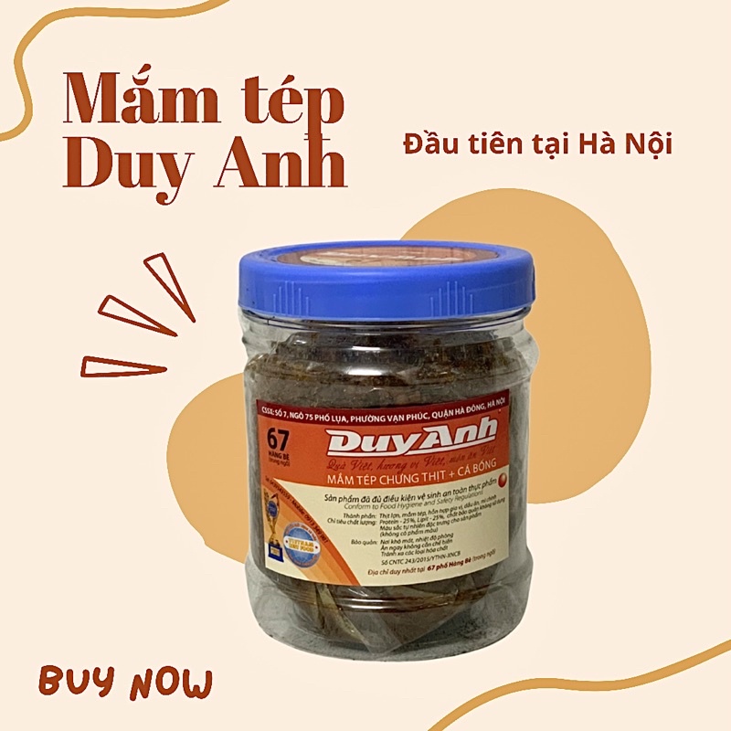 Mắm Tép Chưng Thịt 67 Hàng Bè Hộp 500g