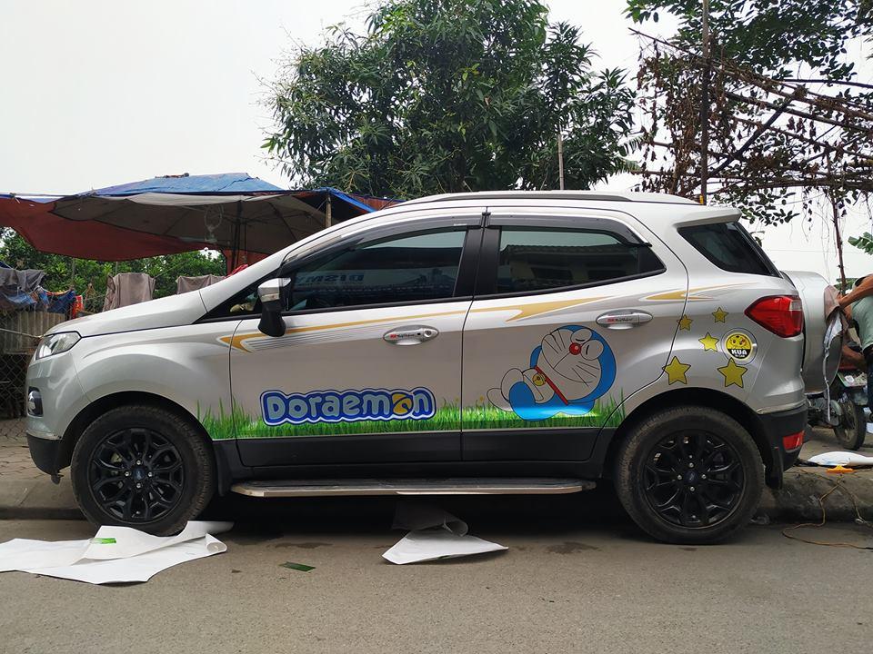 Tem dán sườn xe ecosport