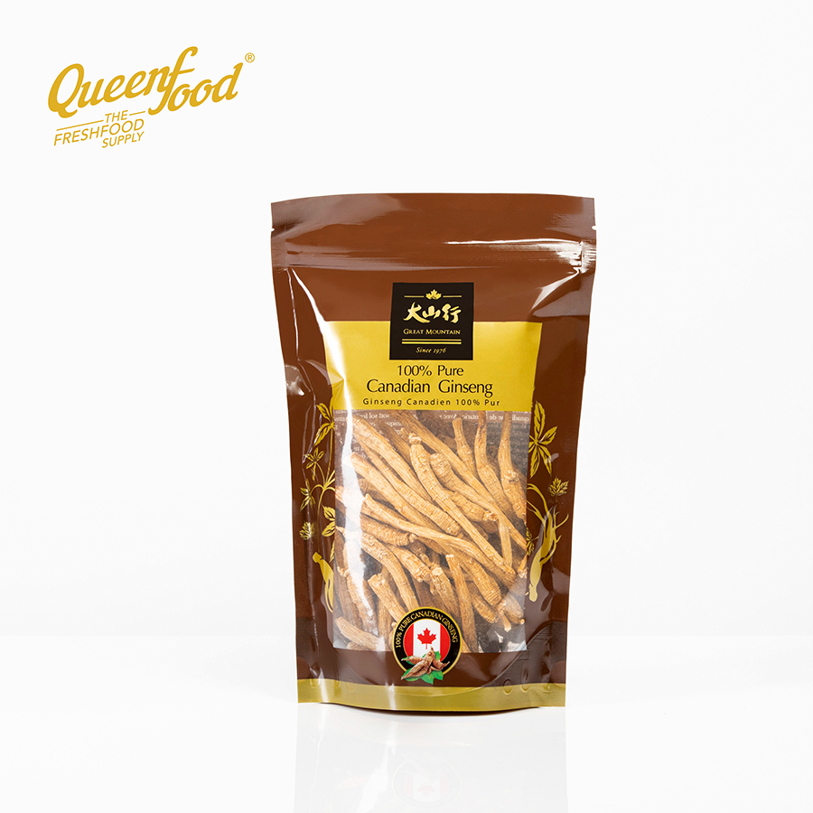 Nhân sâm khô củ dài Canada Great Mountain 227gram