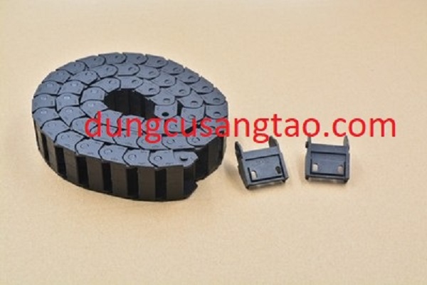 Xích nhựa đi dây điện CNC / máng xích (dài 1m)