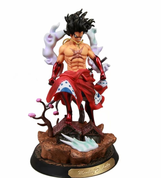 [HCM]Mô hình One Piece - Nhân Vật Luffy Kimono Snake Man 37cm