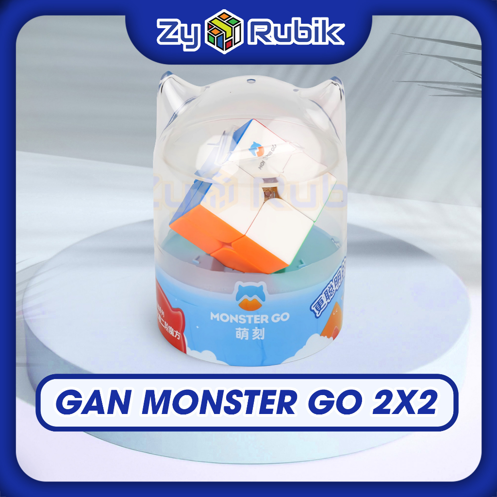 Rubik 2x2x2 GAN monster go Stickerless - ZyO Rubik