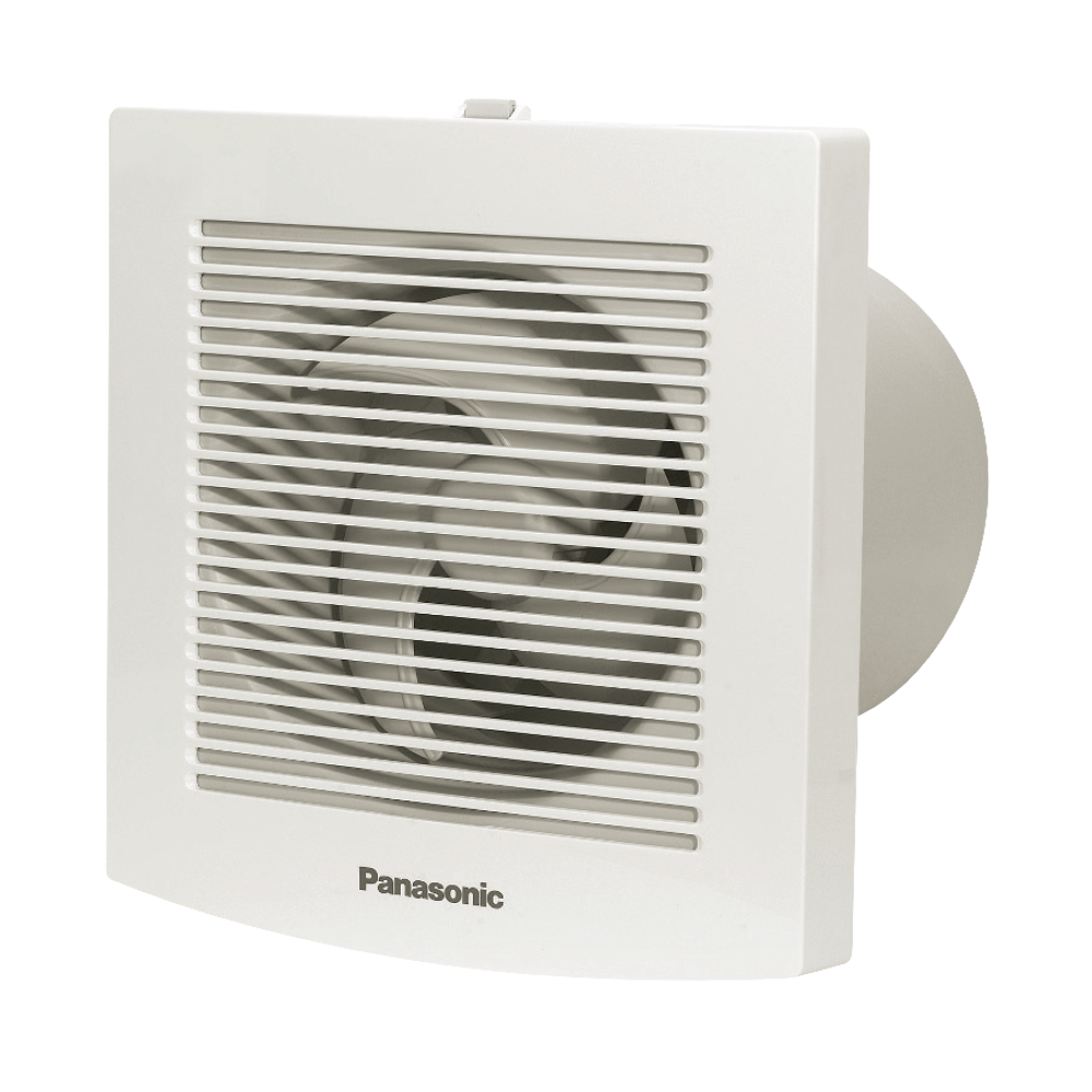 Quạt hút âm tường có màn che, lưới chắn côn trùng, lỗ tròn 13.5cm - PANASONIC FV-10EGF1