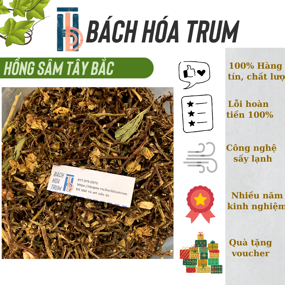 ✅ trà hồng sâm sơn mật tây bắc - 1kg