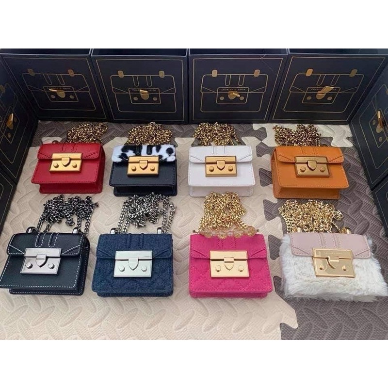 Túi đeo chéo QBB mini size 10 x 7cm full box siêu sang kèm ảnh thật shop