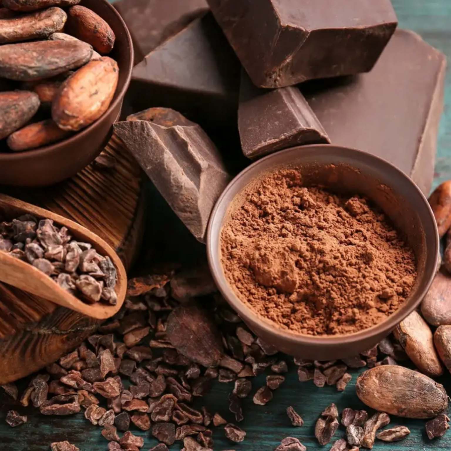 Bột ca cao nguyên chất, bột cacao tây nguyên tpn