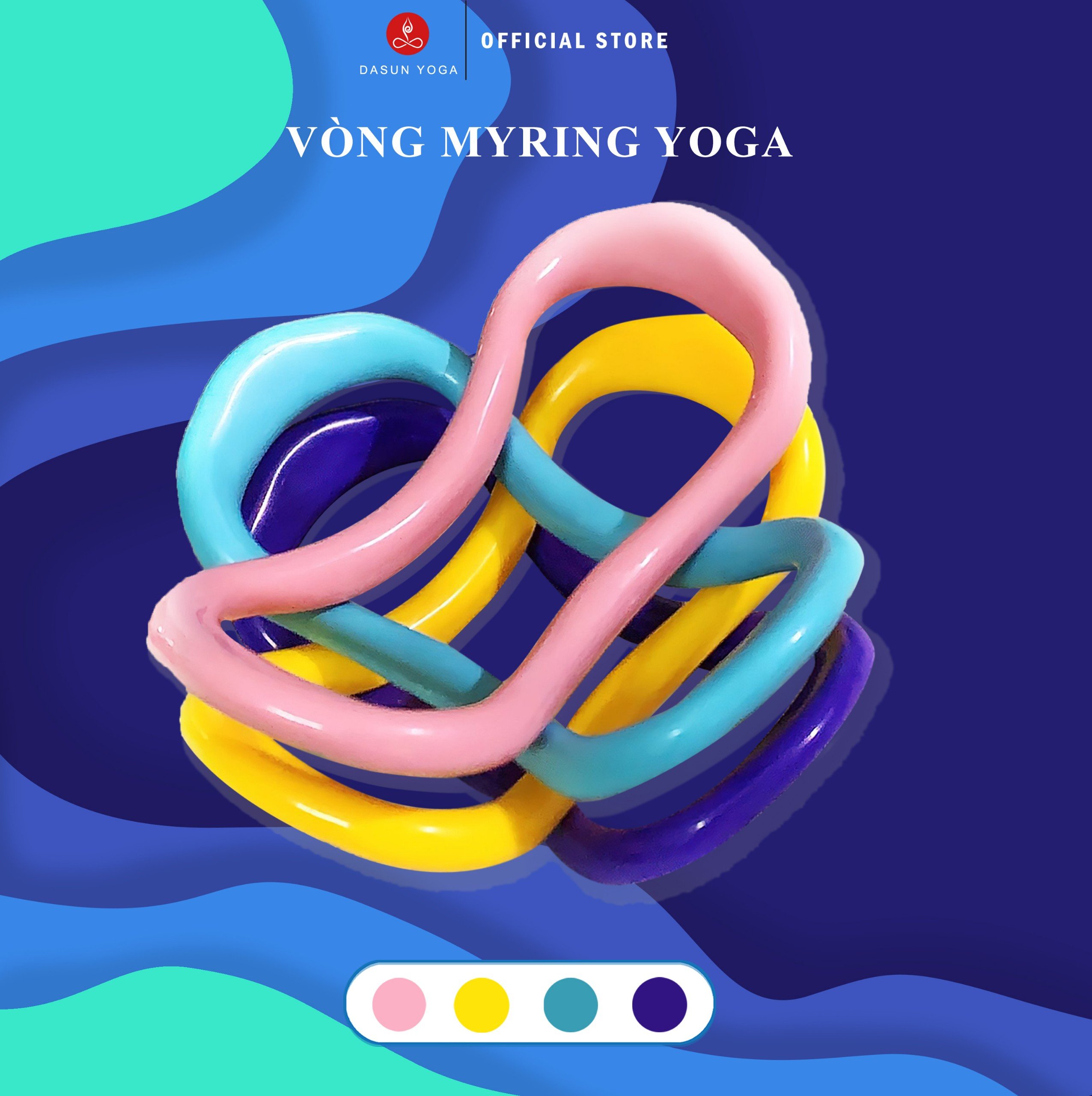 Vòng Yoga Myring hỗ trợ tập yoga & Massage