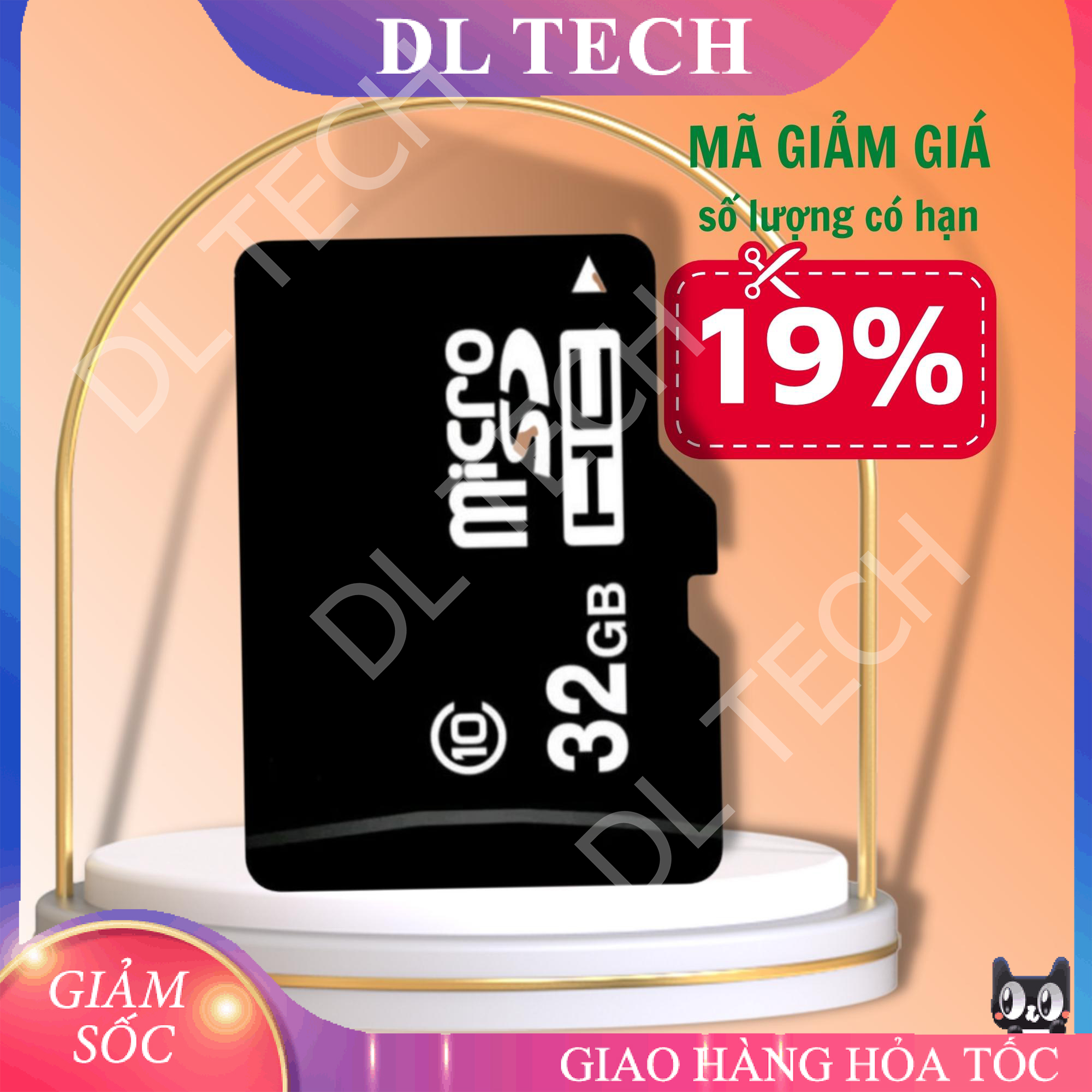 Thẻ nhớ 32gb Class 10 cho điện thoại, camera, máy ảnh lưu trữ dữ liệu DALOI
