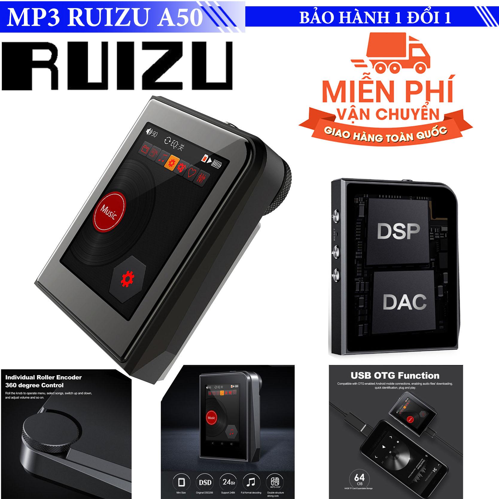Máy nghe nhạc thể thao mp3 hifi ruizu a50 - mp3 sport ruizu a50