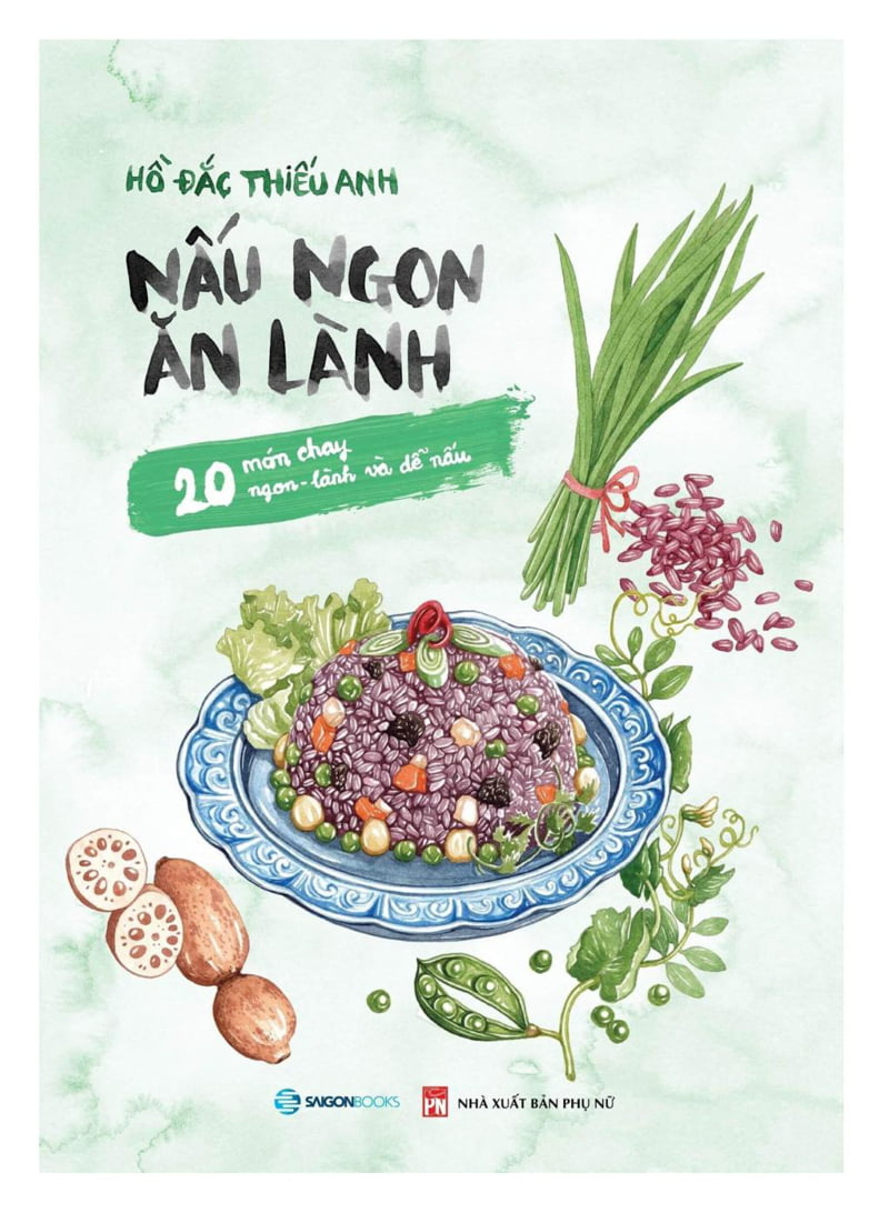 Fahasa - nấu ngon ăn lành - 20 món chay ngon - lành và dễ nấu
