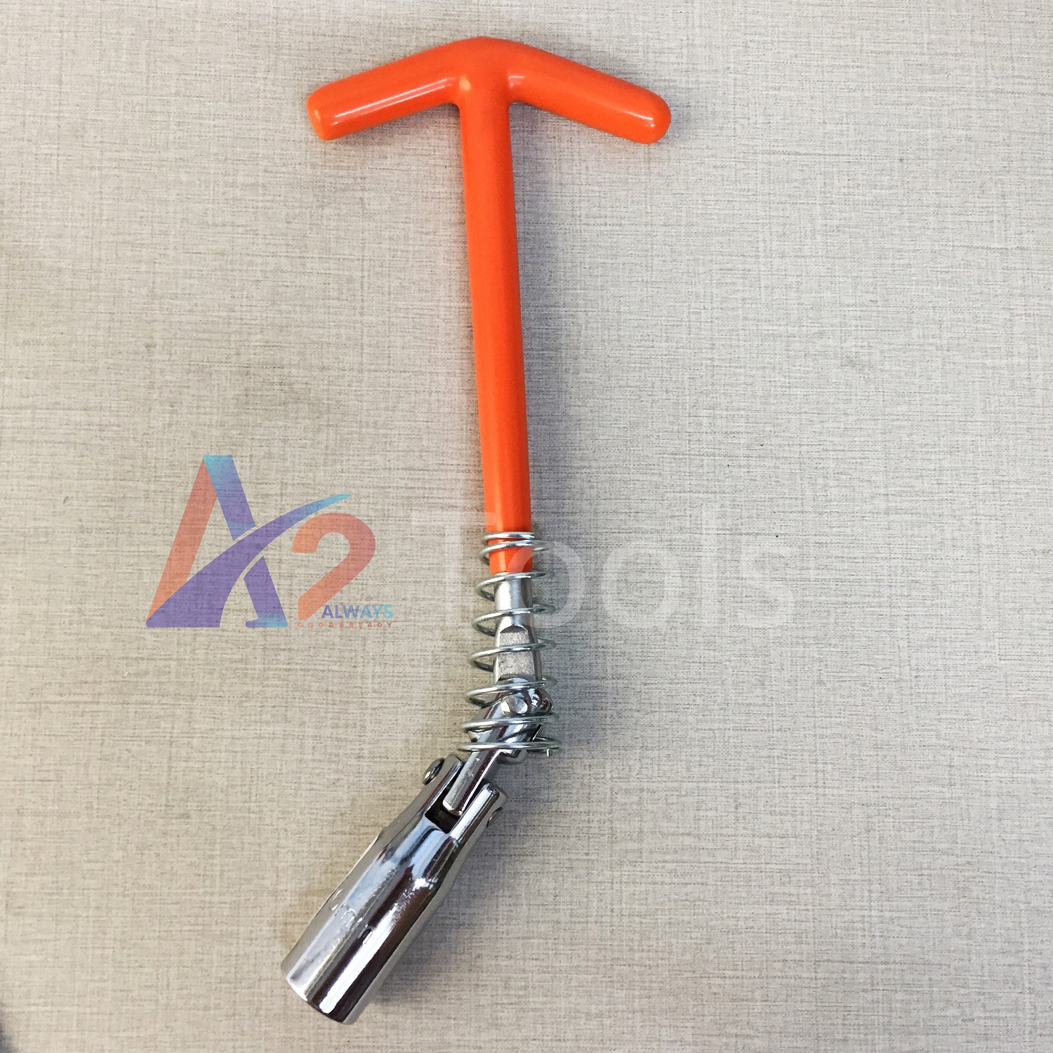 Tay mở bugi đầu bẻ 16mm asaki ak-7605