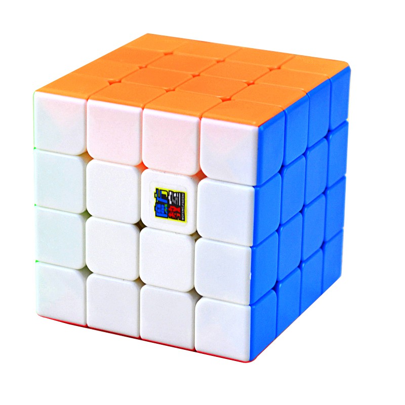 Rubik 4x4x4 MoYu Stickerless Robik 4 tầng không viền Xoay Mượt , Lõi Cứng Cáp, Bền tặng chân đế rubic