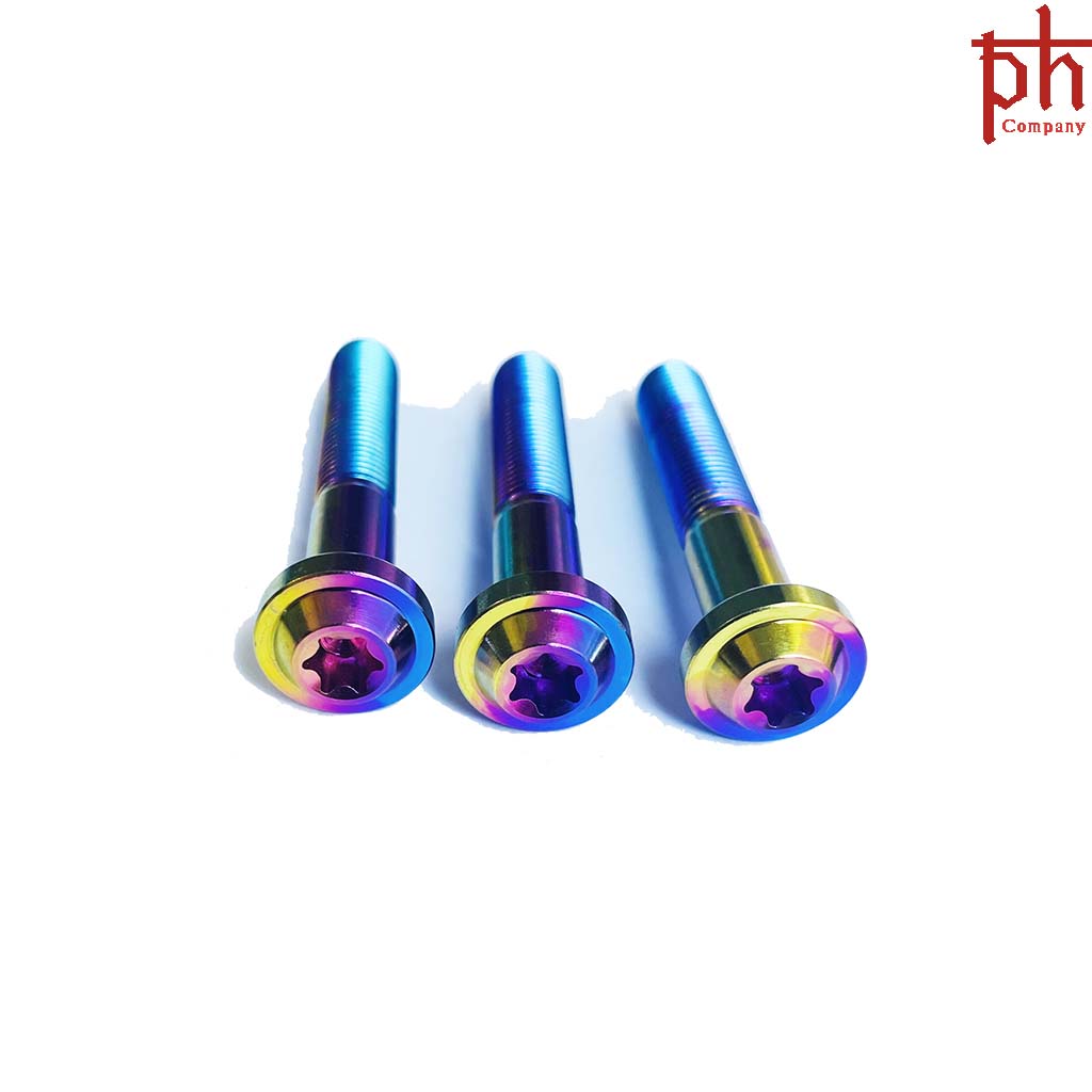 Ốc Treo Pô Titan GR5 Màu Cầu Vồng Gắng Các Dòng Xe Tay Ga Như AB,Vision,Vario,Sh...-PHS