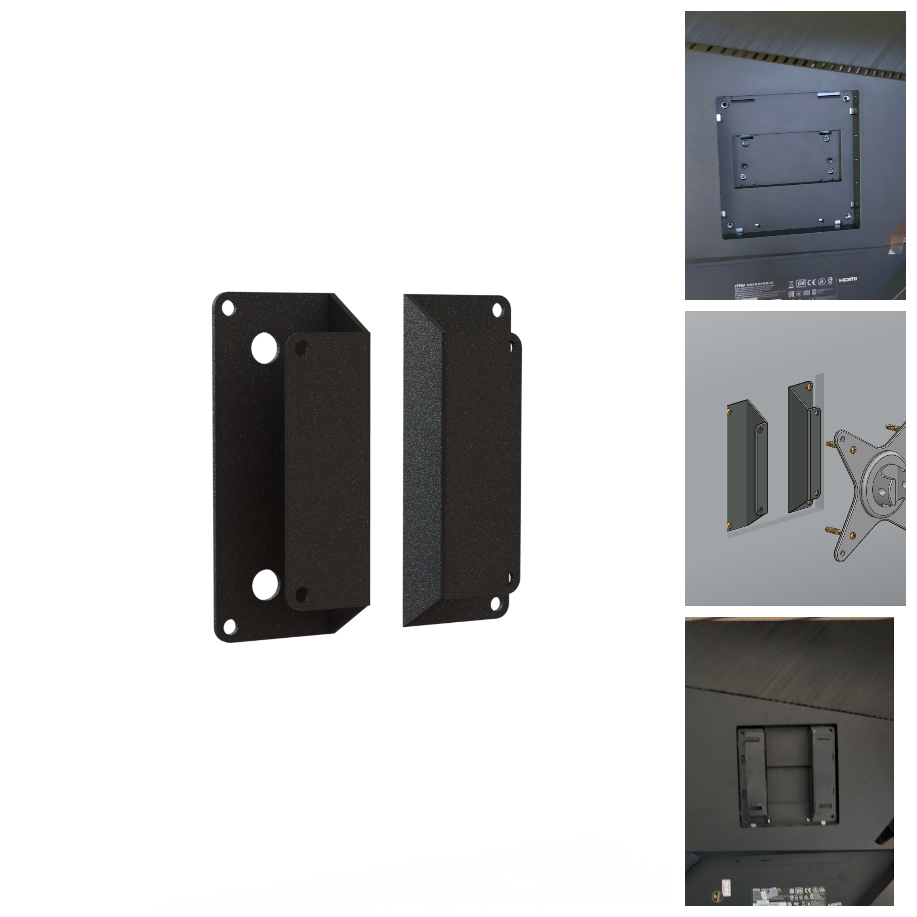 Vesa adapter cho màn hình có 4 lỗ vesa chìm