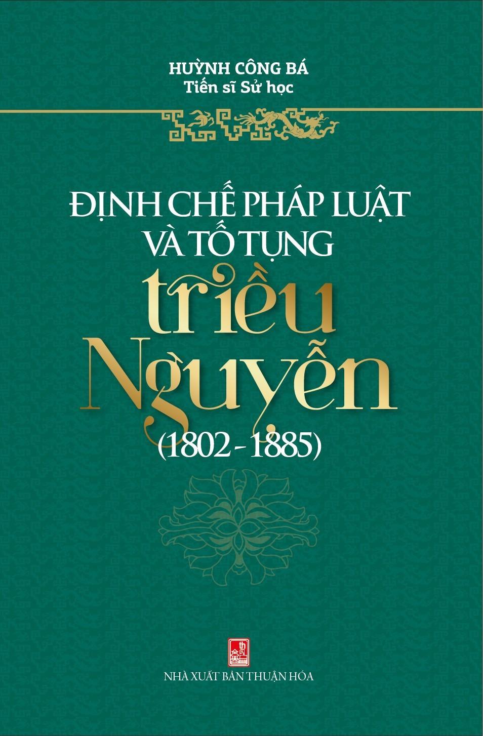 Định chế pháp luật & tố tụng triều nguyễn