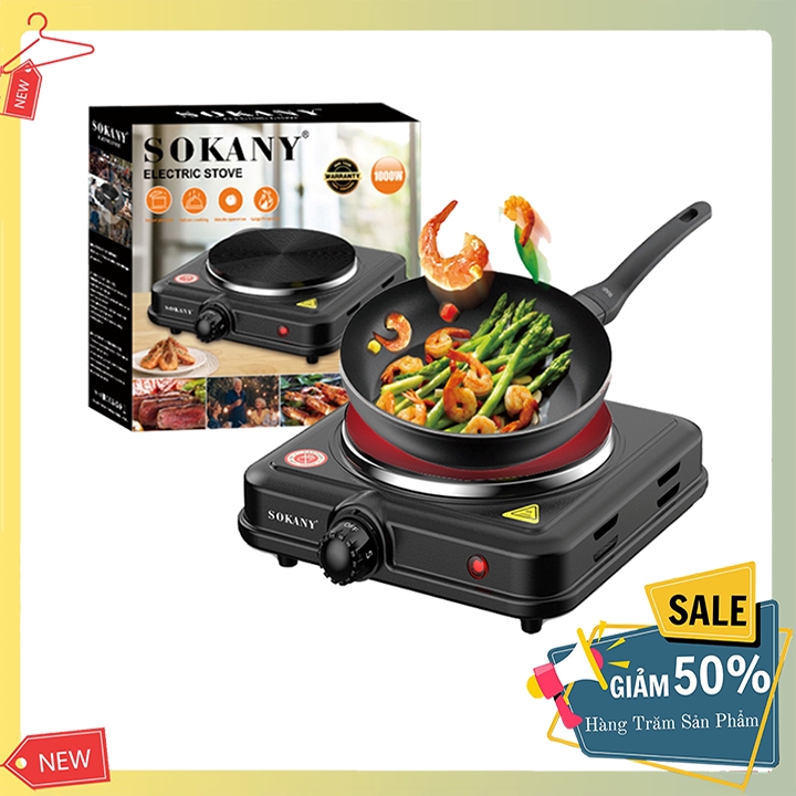 Bếp điện đơn sokany sk-5109 1000w hàng chính hãng