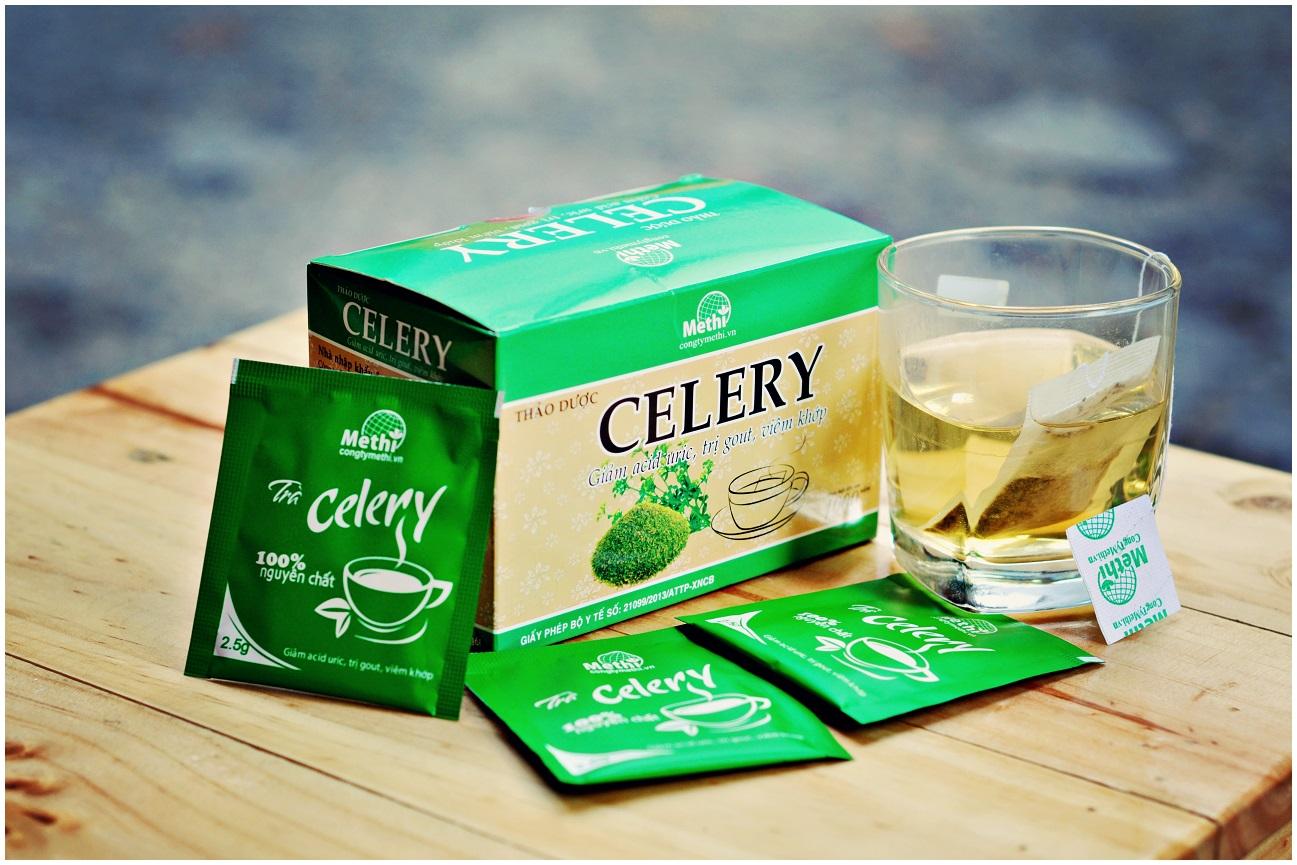 [HCM] Trà túi lọc Celery giúp giảm axit uric, tốt cho người bị gout, xương khớp