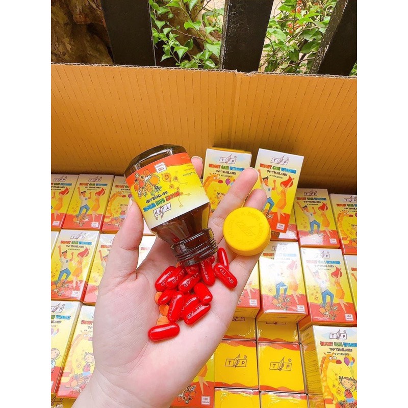 Vitamin tăng cân tp thái lan 100 viên - cam kết chính hãng