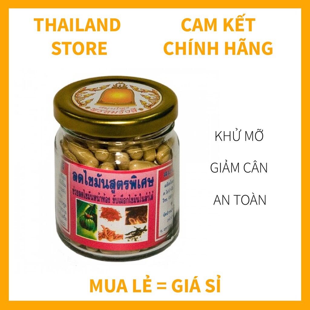 Giảm cân khử mỡ đông y thái lan 150 viên