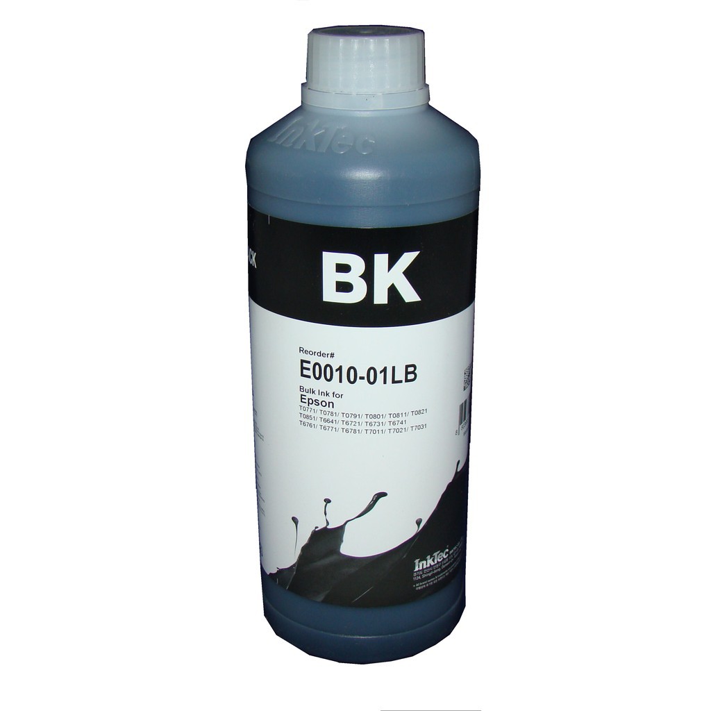 Mực dye inktec 1 lít màu đen