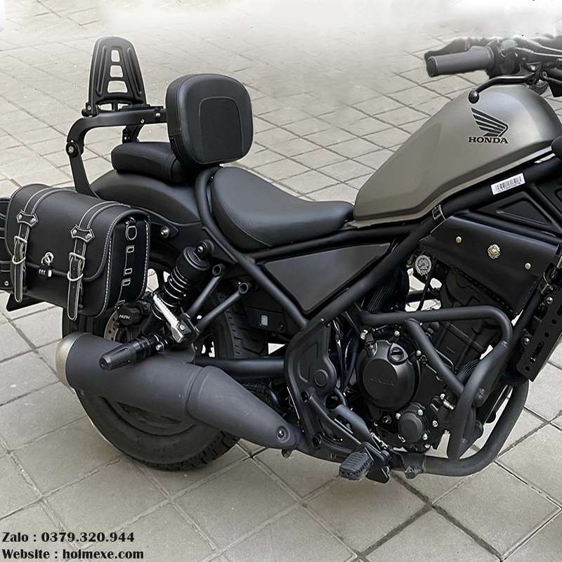 Baga kèm tựa lưng honda rebel 300-500 gập thái lan hàng mới xả kho giá sỉ