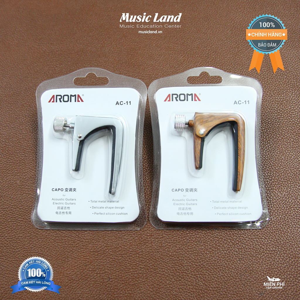 Capo đàn guitar acoustic aroma ac-11 – chính hãng