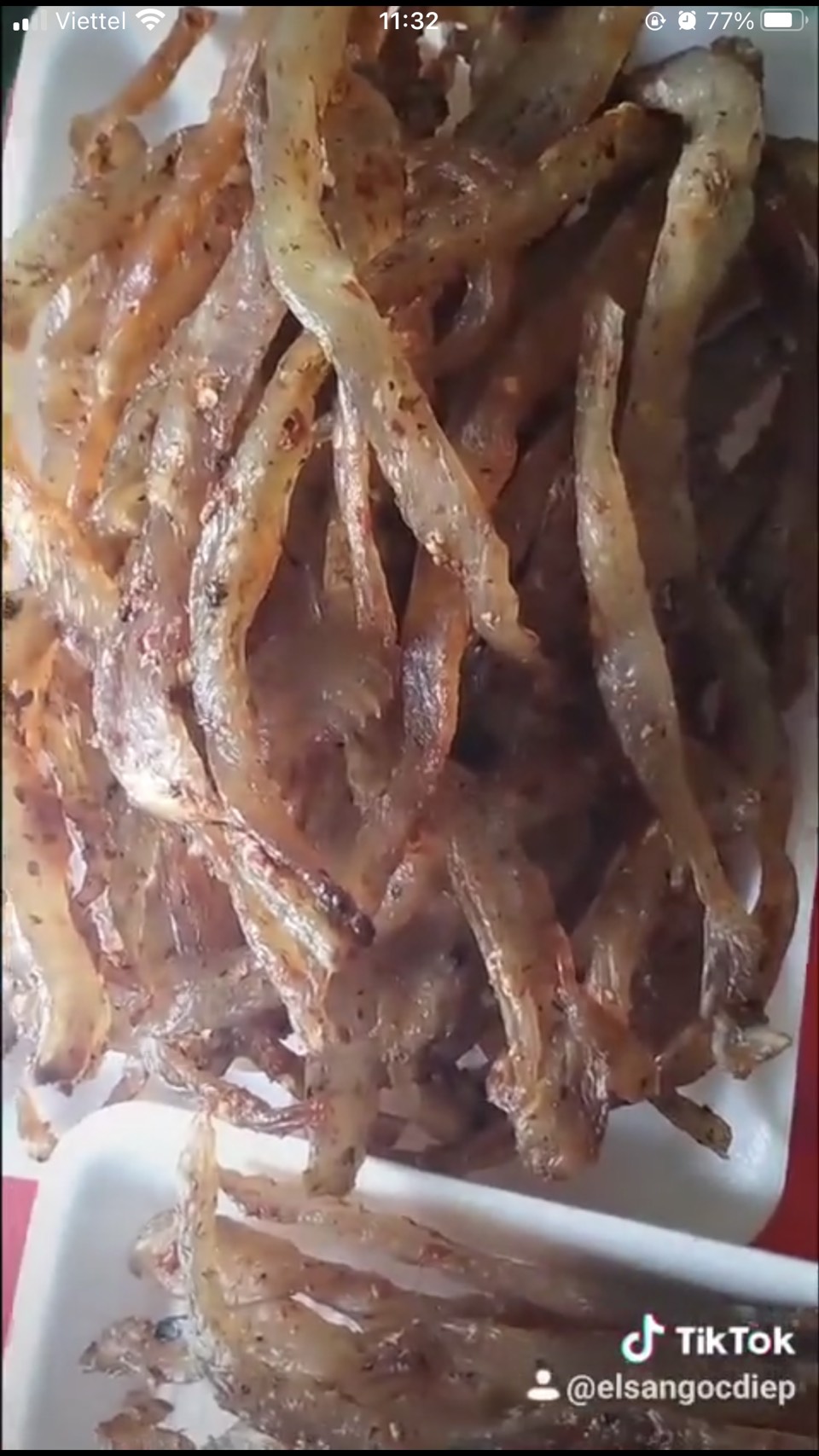 Khô cá lóc phi lê túi 500gr tẩm ướp vừa ăn