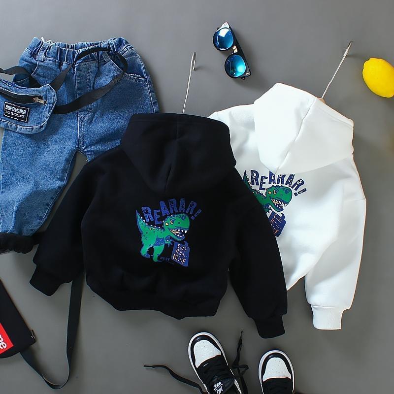 Áo hoodie cao cấp cho bé - Họa tiết hoạt hình dễ thương bắt mắt.
