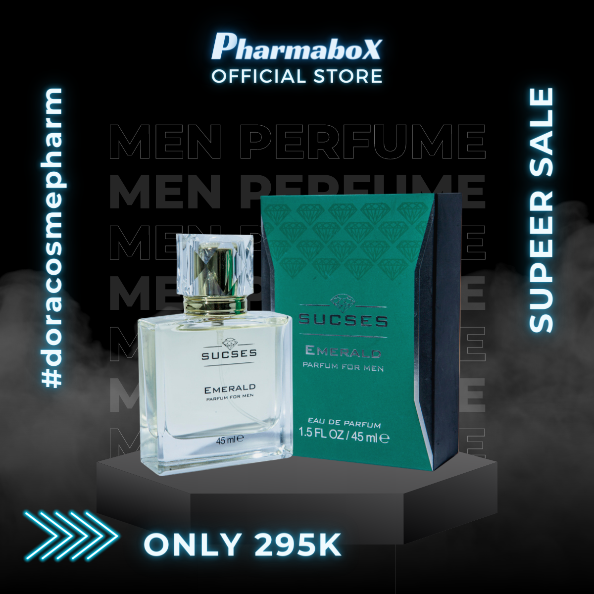 Nước hoa nam Cao cấp Sucses Emerald 45ml