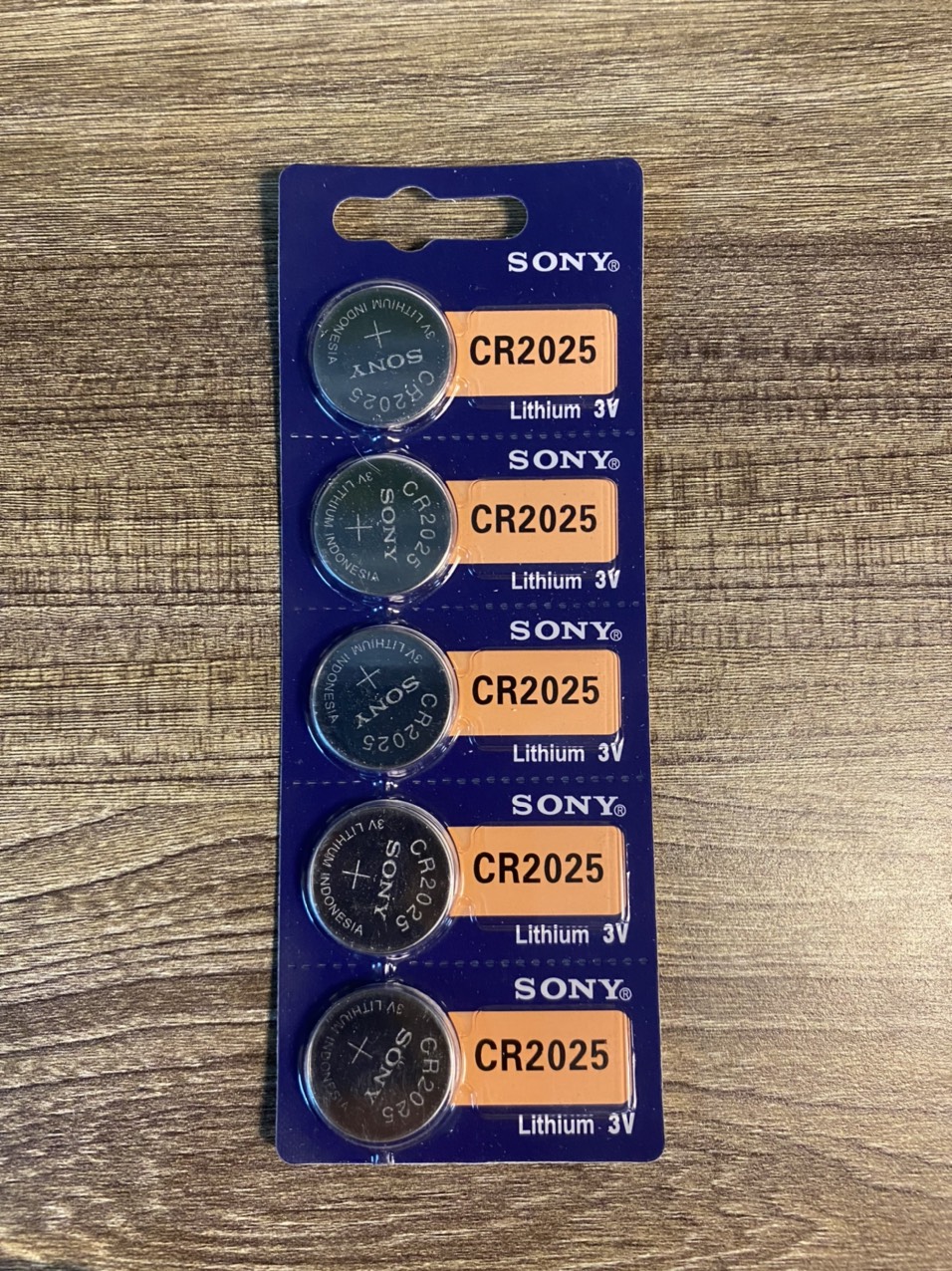 Pin cr2025 sony pin máy tính casio,pin đồng hồ, pin lithium, 3v 2 vien