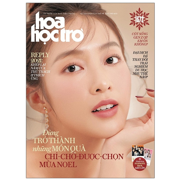 Fahasa - hoa học trò số 1372 - tặng kèm fan note horoscope idol