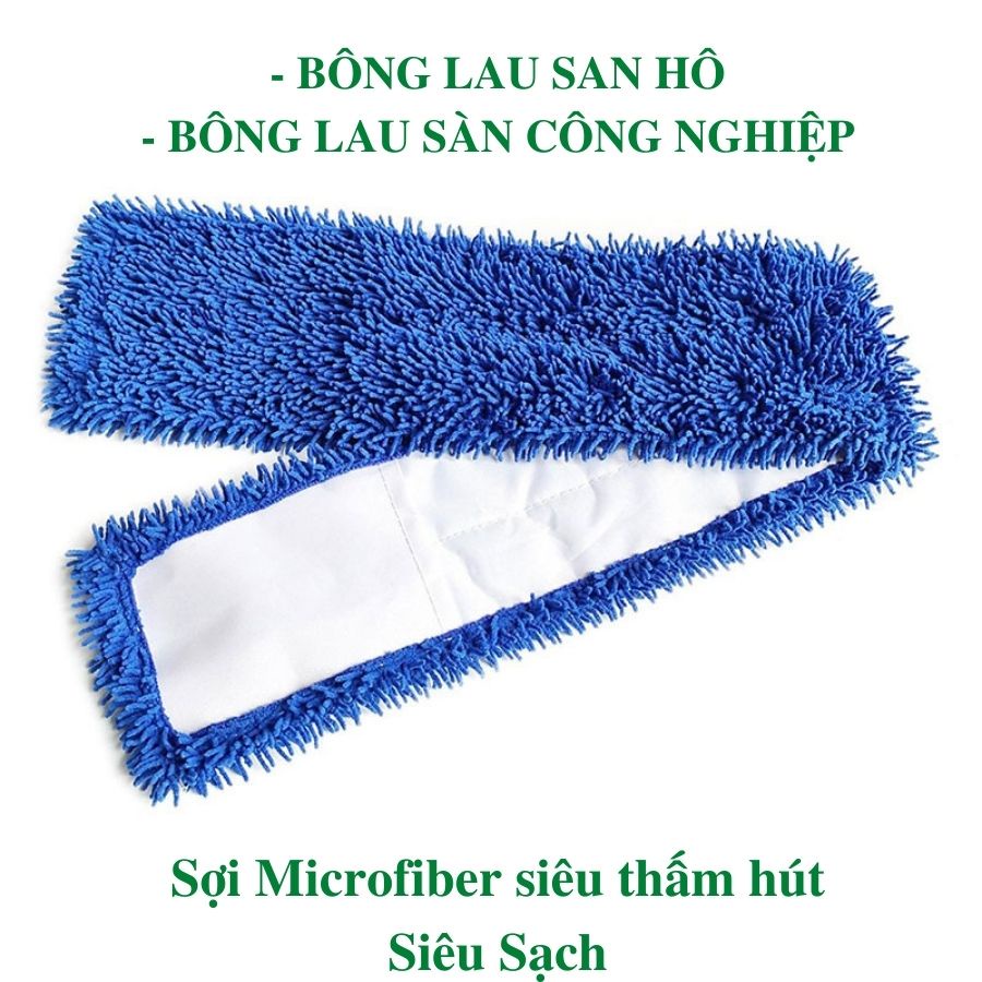 Bông lau san hô miếng lau nhà chữ nhật thay thế cho các loại cây lau nhà công nghiệp 45-60
