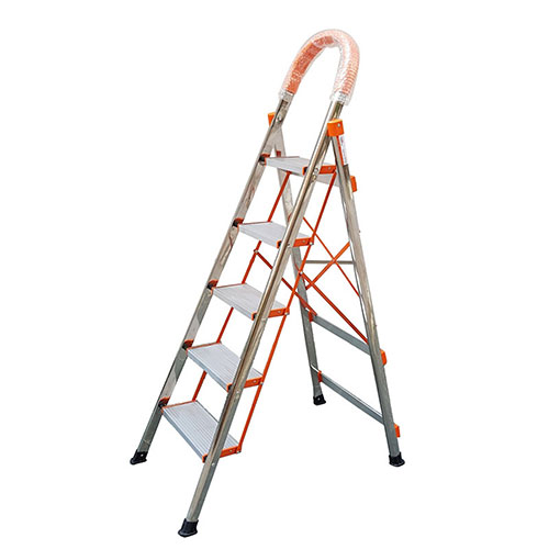 THANG GHẾ INOX TAY VỊN 5 BẬC 1.2M NAKATA NHẬT BẢN VN-105B (Bảo hành 2 năm) thang gia đình, thang xếp gọn