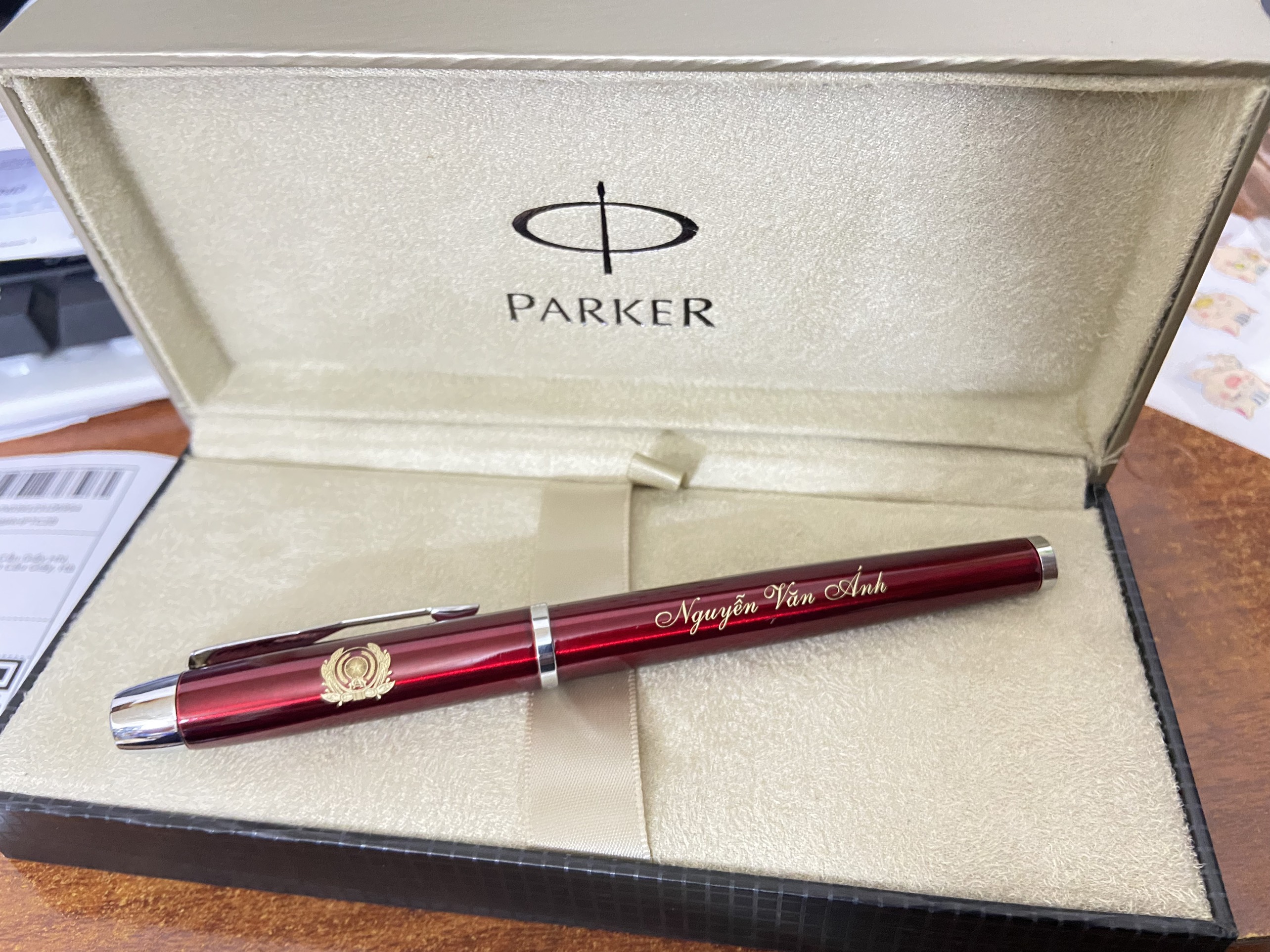 Bút ký khắc tên Parker IM 19 cao cấp sang trọng đẳng cấp doanh nhân, Bút khắc tên quà tặng sinh nhật, Bút máy full hộp