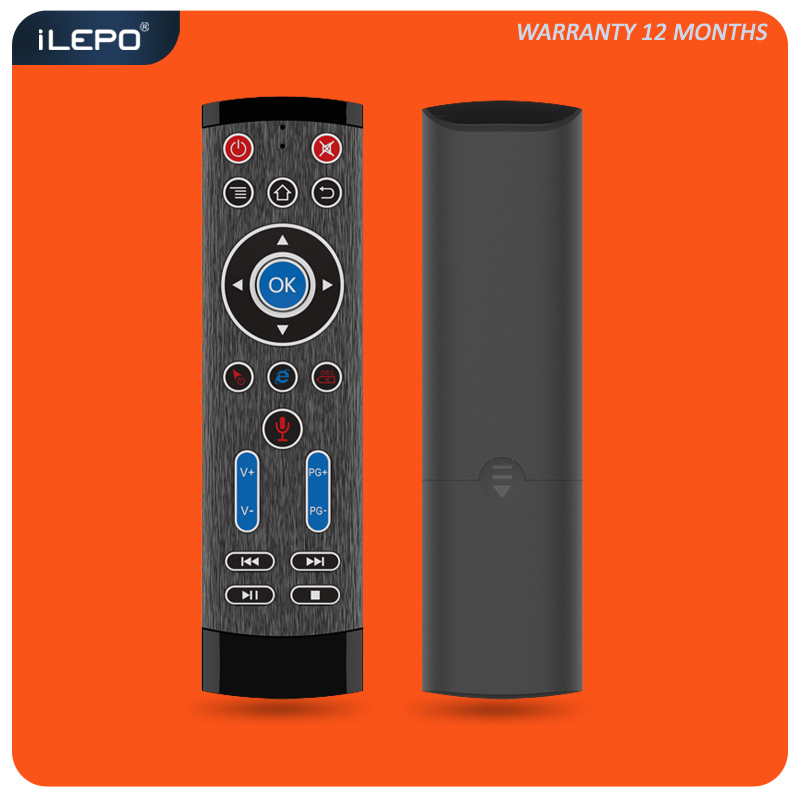 Chuột bay có điều khiển giọng nói  bàn phím số remote tương thích hầu hết các thiết bị Tv box bảo hành 1 năm T1MAX remote chuột bay