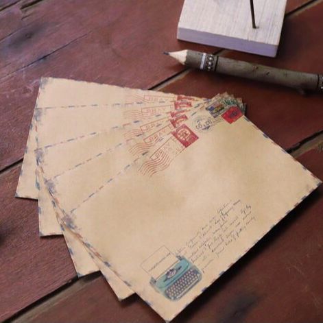 [HCM]Set phong bì thư vintage cổ điển