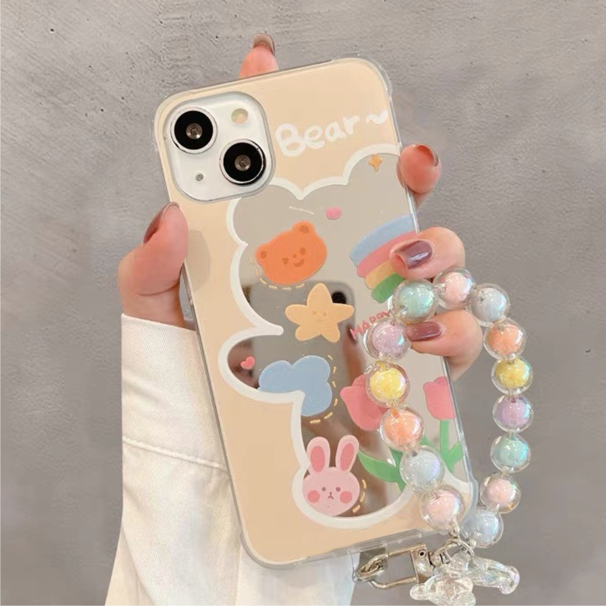 Ốp Lưng Gương Chống Sốc Bear
