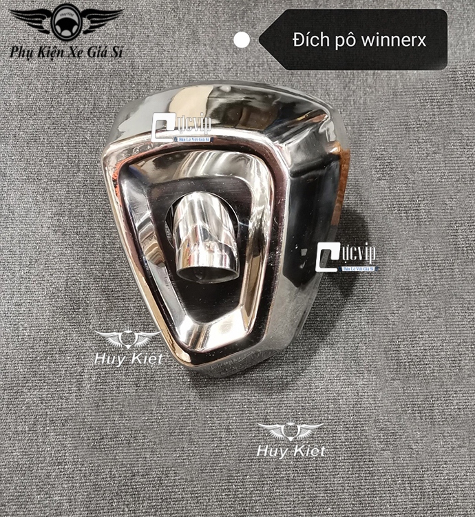 Ốp Chụp Đích Pô Winner X Kèm Ống Tiêu (Inox 100%) MS3249