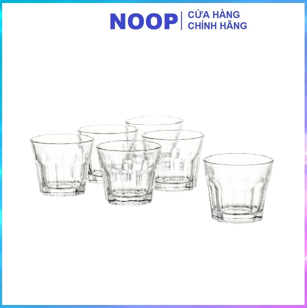 Bộ 6 cốc thủy tinh cao cấp dung tích 50ml chính hãng Ikea IK36