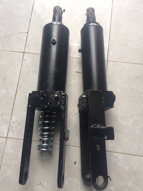 [HCM]Bơm ben thủy lực xe nâng mặt bàn cho xe 300kg - 500kg cao 90cm