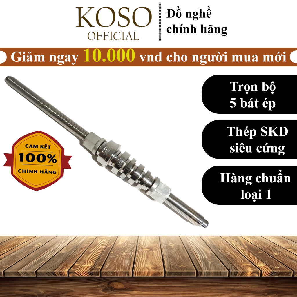 Bộ ép chén cổ KOSO dùng cho các dòng xe Honda, Yamaha, Sym...thông dụng