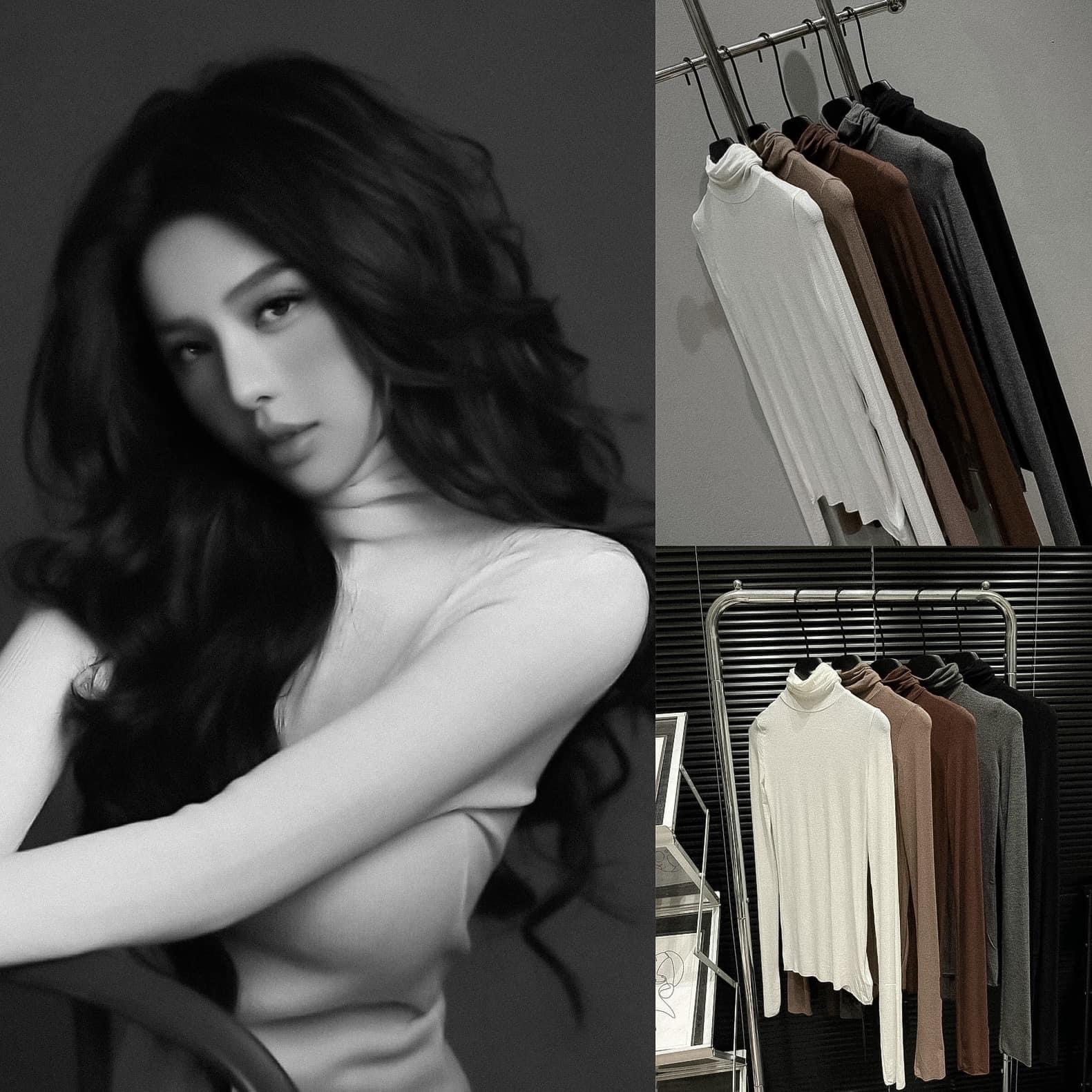 Áo giữ nhiệt thun giấy cổ lọ - A136