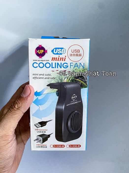 "hoàn tiền đến 10%" quạt cho hồ thủy sinh cooling fan up aqua d-336-b