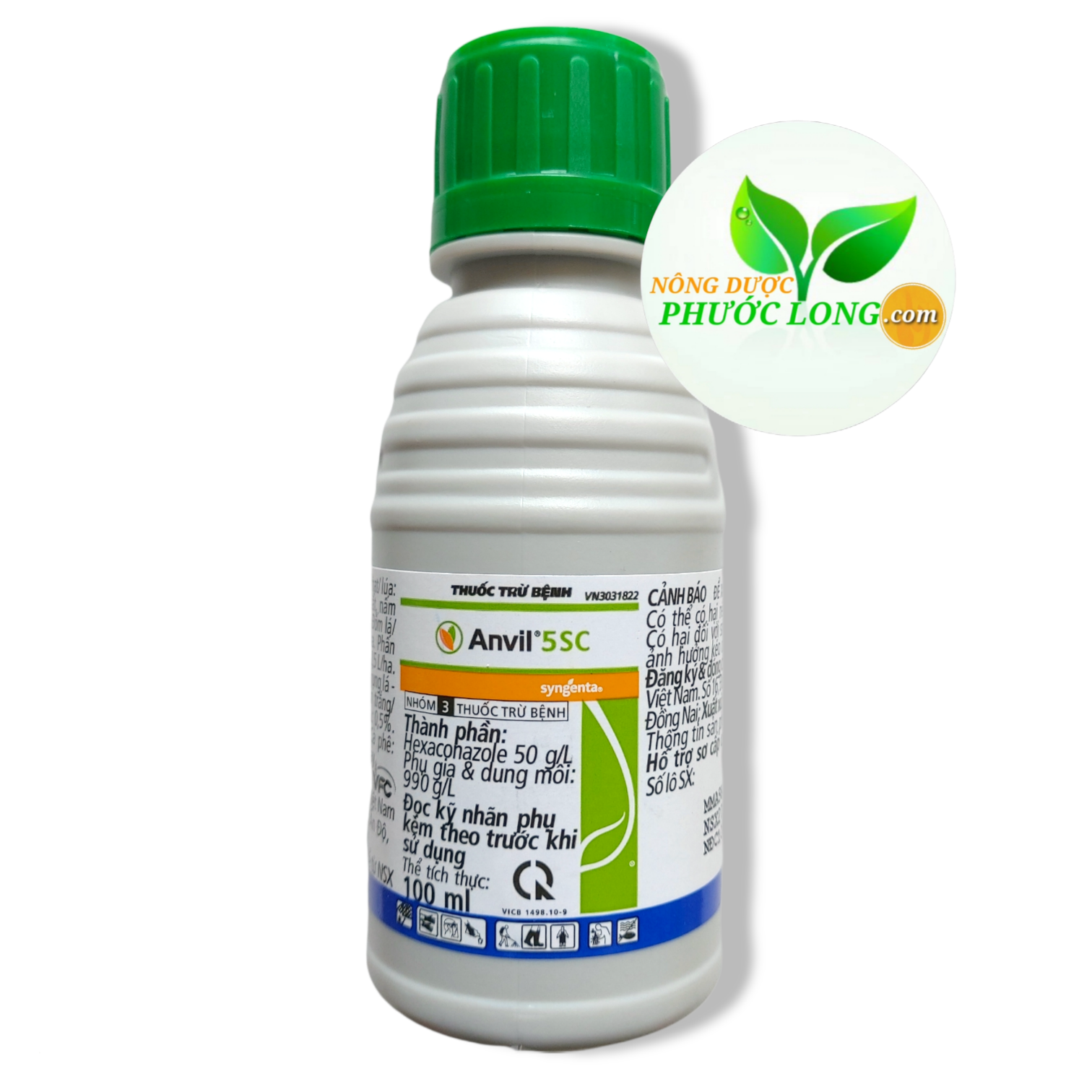 Thuốc trừ bệnh đốm đen Anvil 5sc – Chai 100ml