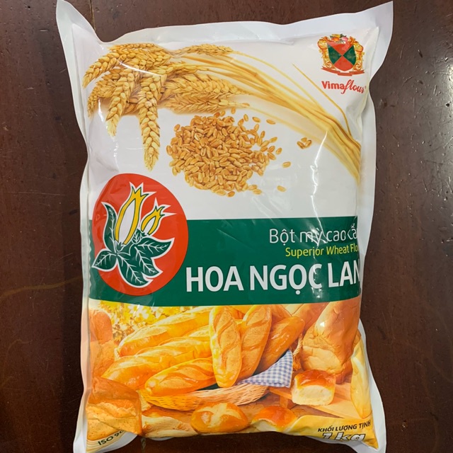 Bột mỳ cao cấp hiệu hoa ngọc lan gói 500g/1kg