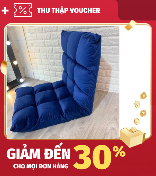 Ghế bệt tựa lưng tatami siêu sang chảnh (Size 60x120x15cm)