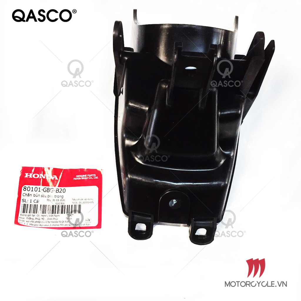 Chắn bùn sau bên trong honda dream 100 qasco