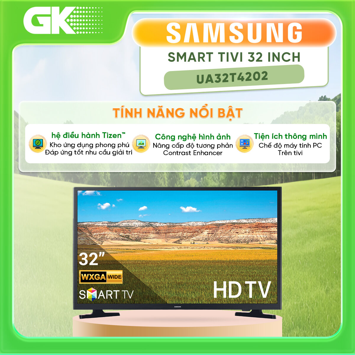 Smart Tivi Samsung 32 inch UA32T4202 - GIAO TOÀN QUỐC